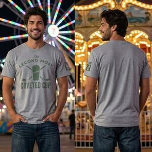 7-11 Slurpee Hockey Coveted Cup Gray T Shirt Men’s Large 42-44